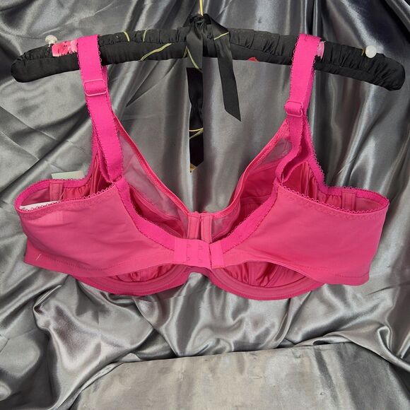Goddess Keira Banded Underwire Bra 40DD Fresia Pink GD6090 Sexy Summer Gifts NEW - Picture 8 of 10
